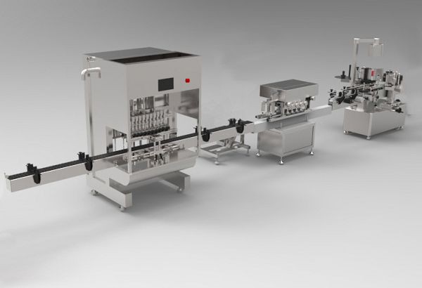 Four Rollers Automatic Spray Pump Cap Srewing Capping Machine