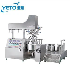 50L كريم لصق فراغ التحريك المجانسة مستحلب تصنيع آلة لمستحضرات التجميل