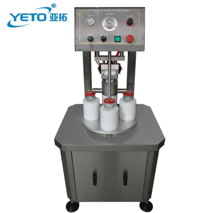 Glass Bottle Filling Machine and Vacuum Twist Capping Machine